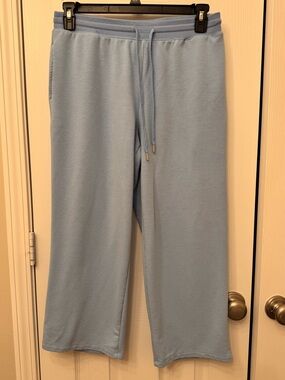 Housing Periwinkle Wide-Leg Drawstring Lounge Pants